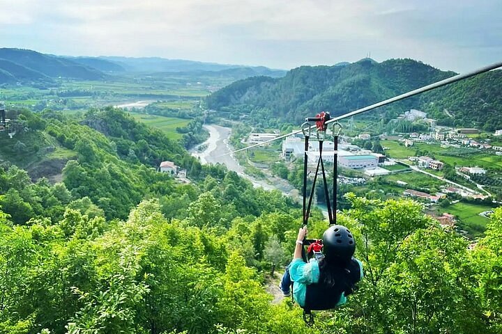 Zip Line Adrenaline (with departure from Durres)